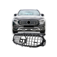 Maska Mercedes Benz GLA H247 (2020-2023) GT vzhled - černá s chromem