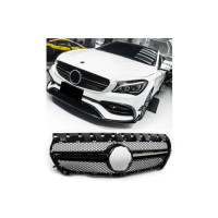 Maska Mercedes Benz CLA C117 (2013-2019) - černá lesklá