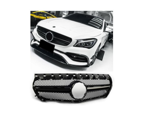 Maska Mercedes Benz CLA C117 (2013-2019) - černá lesklá