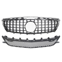 Maska Mercedes Benz CLS (W218/C218/X218) předfacelift - GT vzhled, černá lesklá
