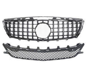 Maska Mercedes Benz CLS (W218/C218/X218) předfacelift - GT vzhled, černá lesklá
