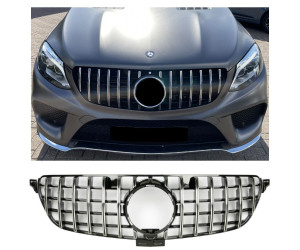 Maska Mercedes Benz GLE W166 (2015-2019) Panamericana GT vzhled – černá s chromem