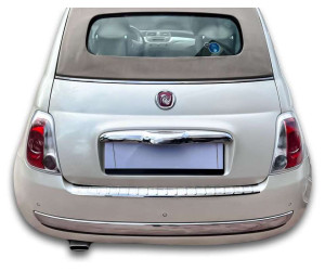 Nerezová ochranná lišta na nárazník Fiat 500 X - lesklá