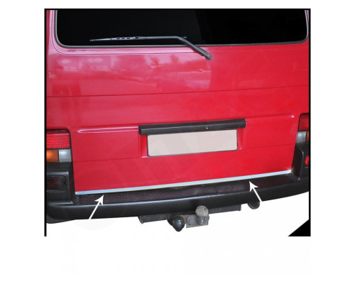 Nerezová lišta na zadní dveře Volkswagen Transporter T4