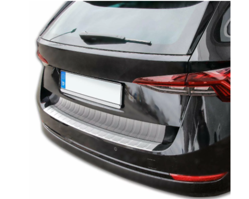 Nerezová ochranná lišta na nárazník Škoda Octavia 4 - matná