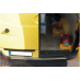 Nerezová ochranná lišta na nárazník Mercedes Benz Sprinter/Volkswagen Crafter - matná