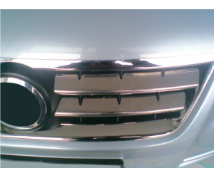 Nerezové lišty do masky Volkswagen Touareg (2002-2006)