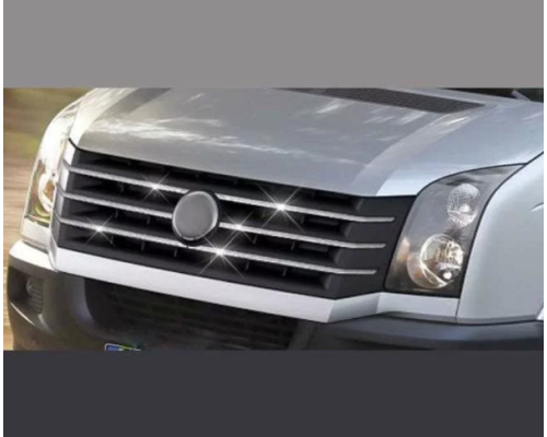 Nerezové lišty do masky Volkswagen Crafter (2011-2016)