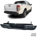 Zadní nárazník Ford Ranger (2012-2021) - černý, s otvory pro PDC