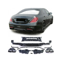 Zadní difuzor Mercedes Benz S W222 (2017-2020) – pro AMG nárazník