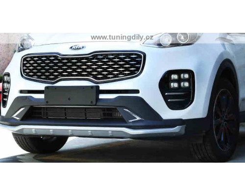 Difuzory na nárazník (spoilery) Kia Sportage (2016-2018)
