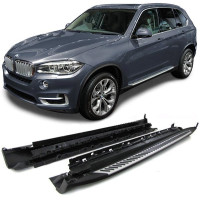 Boční nášlapy BMW X5 F15 (2014+) - stříbrné