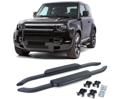 Boční nášlapy Land Rover Defender (2019+) 3-dvéřová verze