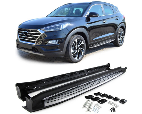 Boční nášlapy Hyundai Tucson (2015-2020) – vzhled tečky 