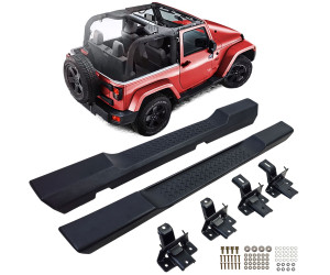 Boční nášlapy Jeep Wrangler JK (2007-2018) - 2-dvéřová verze