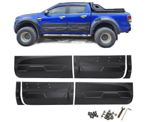 Boční lišty dveří Ford Ranger T6/T7/T8 - verze s imitací šroubků