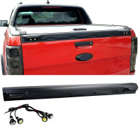 Ochranná lišta na hranu korby Ford Ranger T6/T7/T8 s LED osvětlením