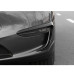 Rámečky kolem mlhovek Tesla 3 (2017-2023) - černé lesklé
