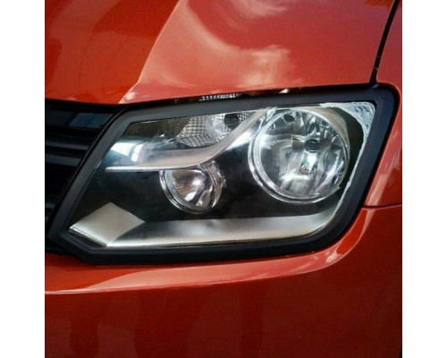Rámečky na světla Volkswagen Amarok – set 4 kusů, styl offroad