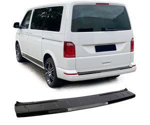 Plastová ochranná lišta kufru Volkswagen T5/T6/T6.1 (výklopné dveře) - černá lesklá