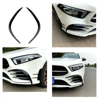 Sportovní spoilery Mercedes A W177 (aero flaps) černé lesklé