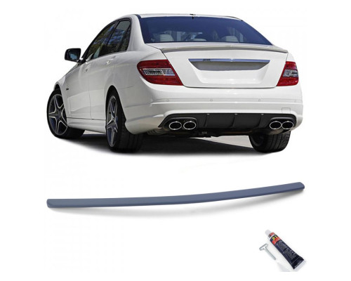 Zadní křídlo, spoiler Mercedes Benz C (W204 sedan) - nelakovaný