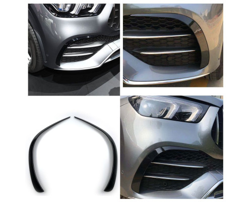 Sportovní spoiler do předního nárazníku Mercedes Benz GLE (W167/C167) - 2 ks