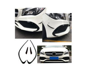 Sportovní spoilery Mercedes CLA C117/X117 facelift (aero flaps) černé lesklé