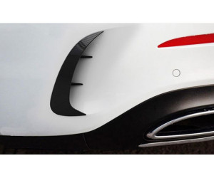 Spoilery do zadního nárazníku Mercedes Benz A V177 (aero flaps žebra) - carbon