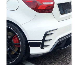 Spoilery do zadního nárazníku Mercedes Benz A W176 (aero flaps žebra)