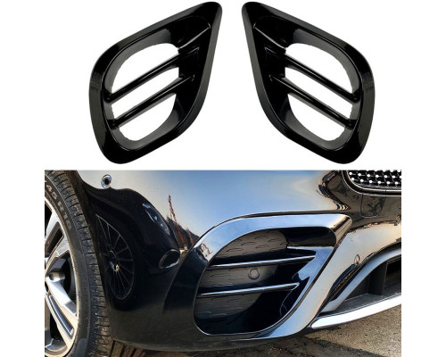 Spoiler do předního nárazníku Mercedes Benz E W213/S213/C238/A238 (2020+) AMG line (mřížka)