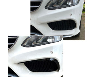 Spoilery do předního nárazníku Mercedes Benz E W212 (2013-2015)