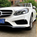 Spoilery do předního nárazníku Mercedes Benz E W212 (2013-2015)