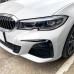 Sportovní spoilery BMW 3 G20/G21 (2019-2022) černé lesklé (M-paket)