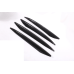 Spoilery do předního nárazníku Mercedes Benz E (W213/S213/C238) carbon (4 ks)