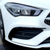Sportovní spoilery Mercedes CLA C118 AMG line (aero flaps) černé lesklé