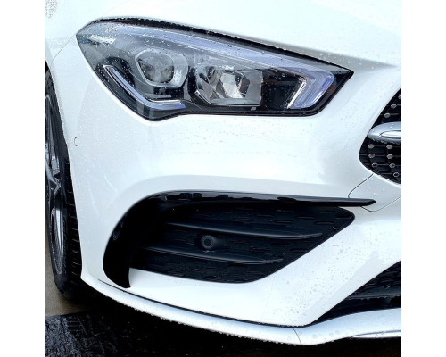 Sportovní spoilery Mercedes CLA C118 AMG line (aero flaps) černé lesklé