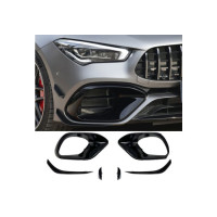 Sportovní spoilery Mercedes CLA C118/X118 45 AMG (aero flaps) černé lesklé