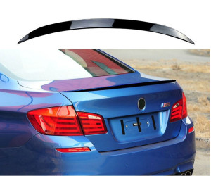 Zadní křídlo, spoiler BMW 5 F10 - černý lesklý (užší)