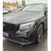 Spoilery do předního nárazníku Mercedes Benz GLC (C253/X253) – černé lesklé (6 ks)