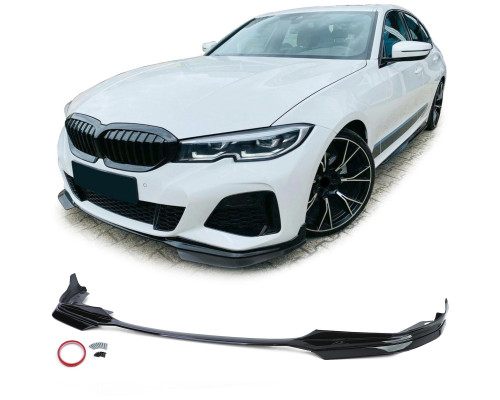 Přední spoiler BMW 3 G20/G21 - černý lesklý (M-Paket)