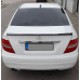 Zadní křídlo, spoiler Mercedes Benz C (W204 sedan) - černý, lesklý