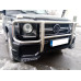 Mercedes Benz G (W463) – rámečky světel s denním svícením, černé lesklé