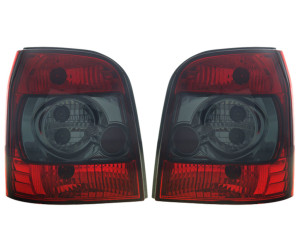 Zadní světla Audi A4 B5 Avant - zatmavená