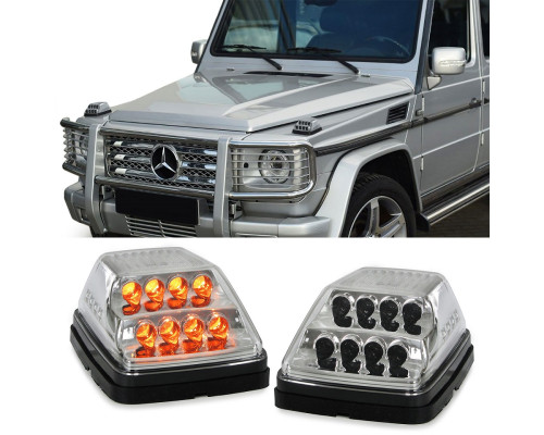 Mercedes Benz G (W463) – LED dynamické blinkry