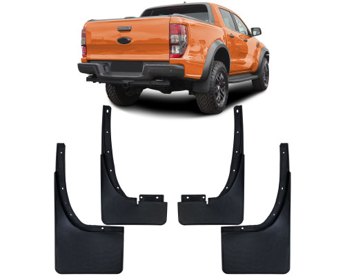 Zástěrky, lapače nečistot Ford Ranger T6/T7/T8 (2012-2022)