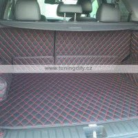 Kožené koberečky - obložení kufru pro Nissan Qashqai J11