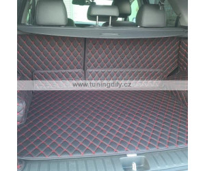 Kožené koberečky - obložení kufru pro Nissan Qashqai J11